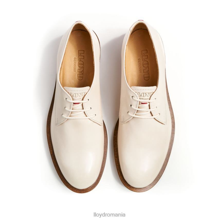 pantofi LLOYD incalta jumatate de pantofi alb femei 682601079