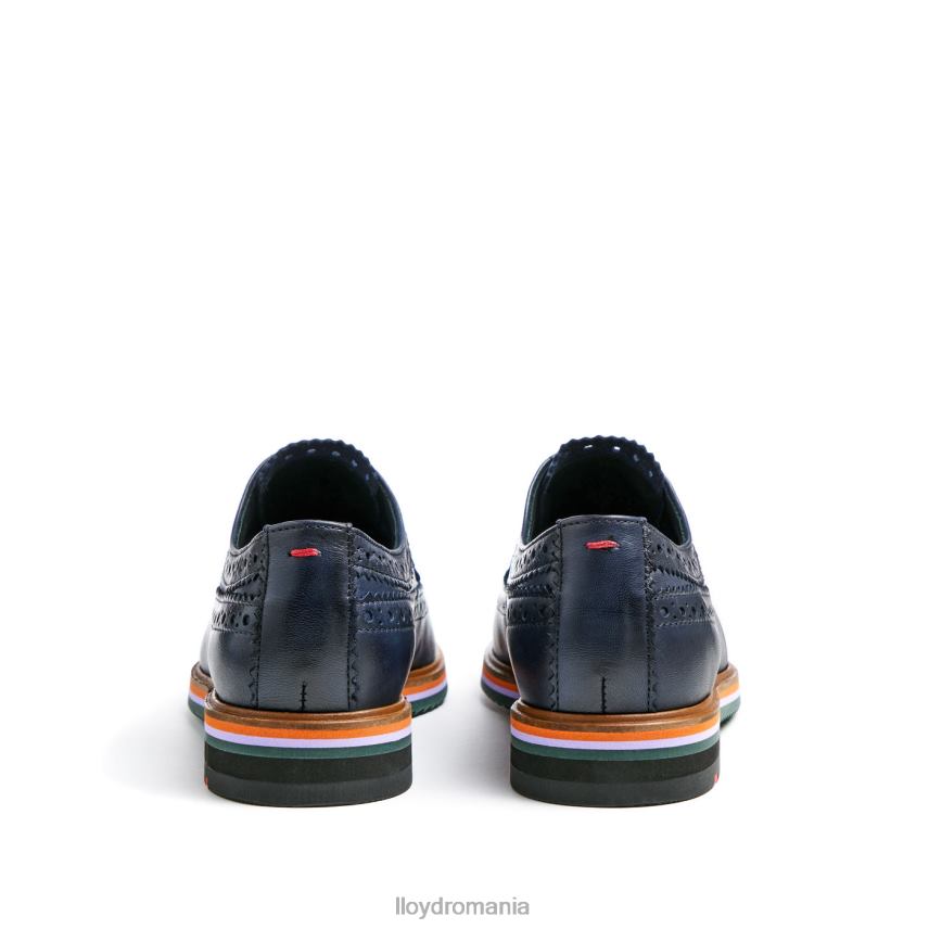 pantofi LLOYD jumatati de pantofi din dantela din piele albastru femei 682601033