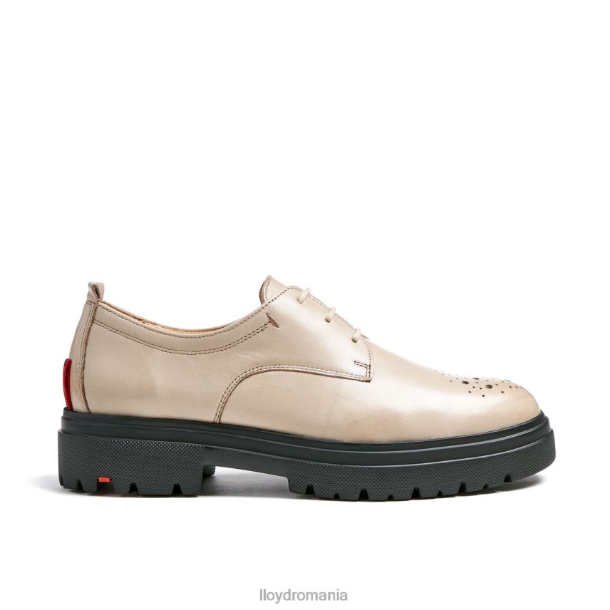 pantofi LLOYD jumatati de pantofi din dantela din piele bej femei 682601029