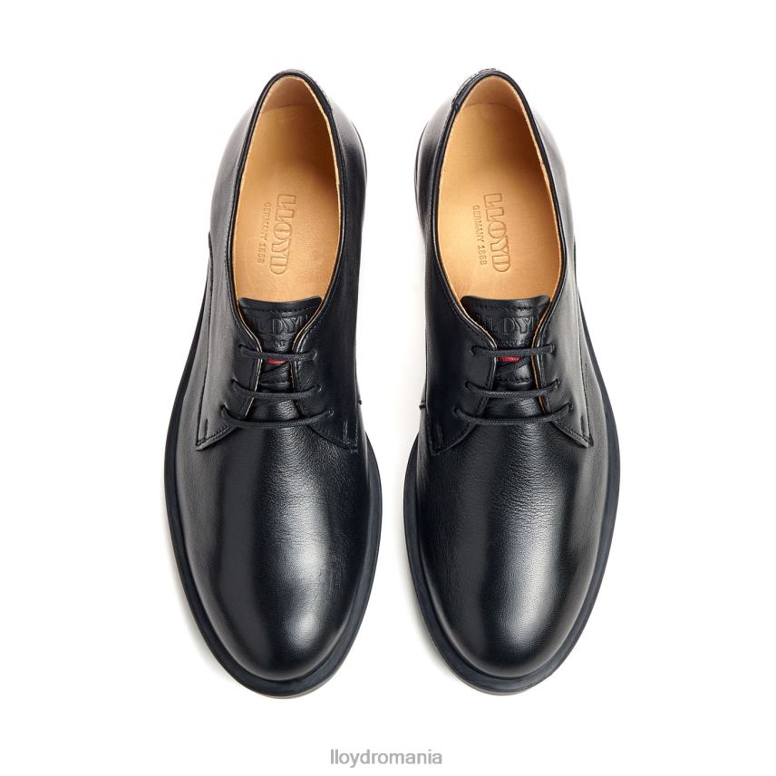 pantofi LLOYD jumatati de pantofi din dantela din piele negru femei 682601023