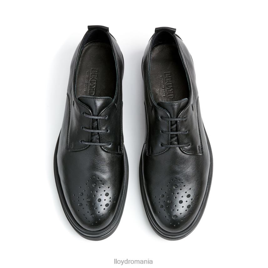 pantofi LLOYD jumatati de pantofi din dantela din piele negru femei 682601028