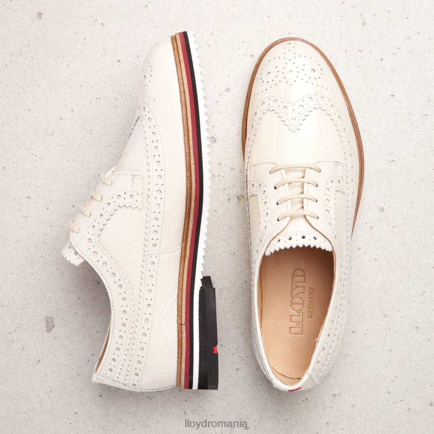 pantofi LLOYD jumătate de pantofi cu șireturi bej femei 682601069