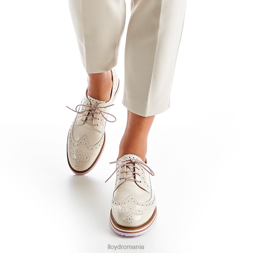pantofi LLOYD jumătate de pantofi cu șireturi bej femei 682601080