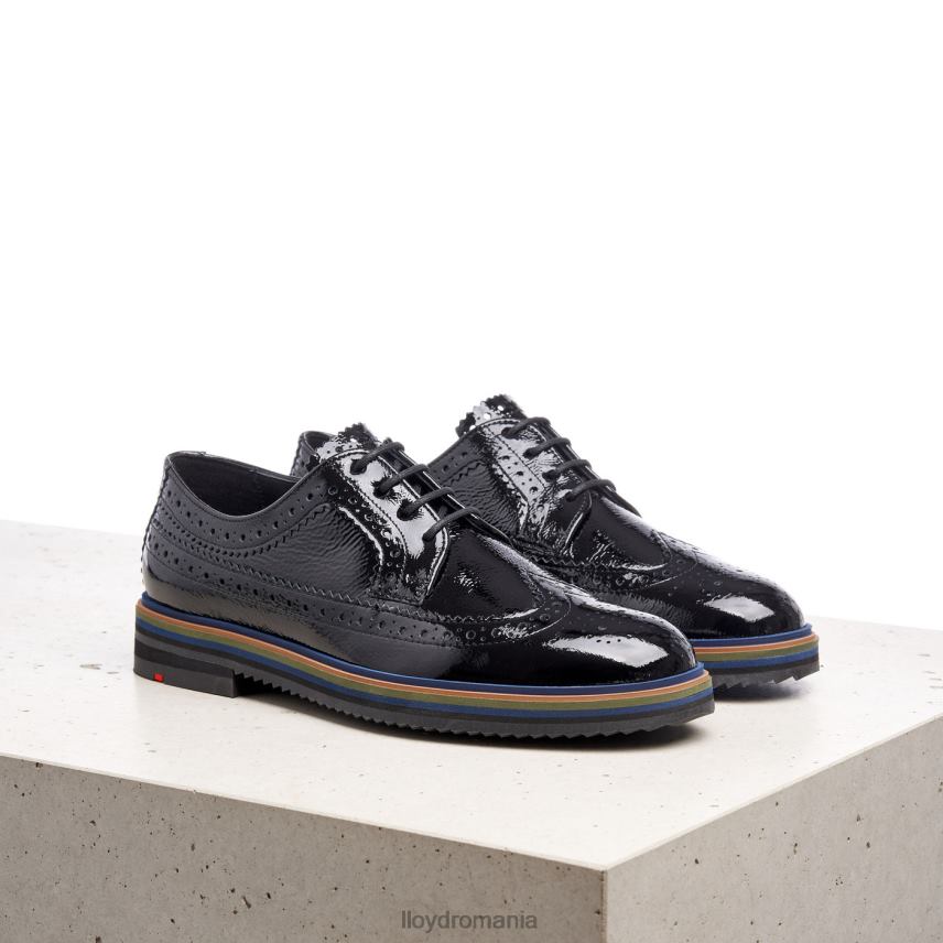 pantofi LLOYD jumătate de pantofi cu șireturi negru femei 682601043