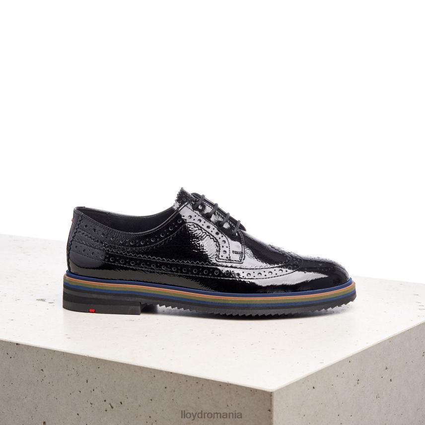 pantofi LLOYD jumătate de pantofi cu șireturi negru femei 682601043