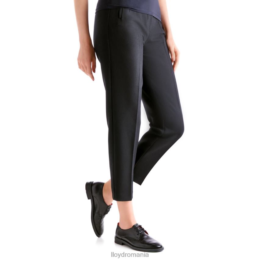 pantofi LLOYD jumătate pantofi din piele din dantelă negru femei 682601035