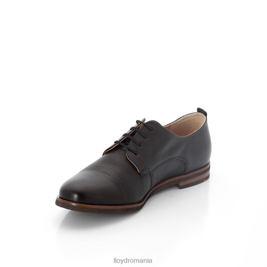pantofi LLOYD jumătăți de pantofi cu șireturi negru femei 682601006