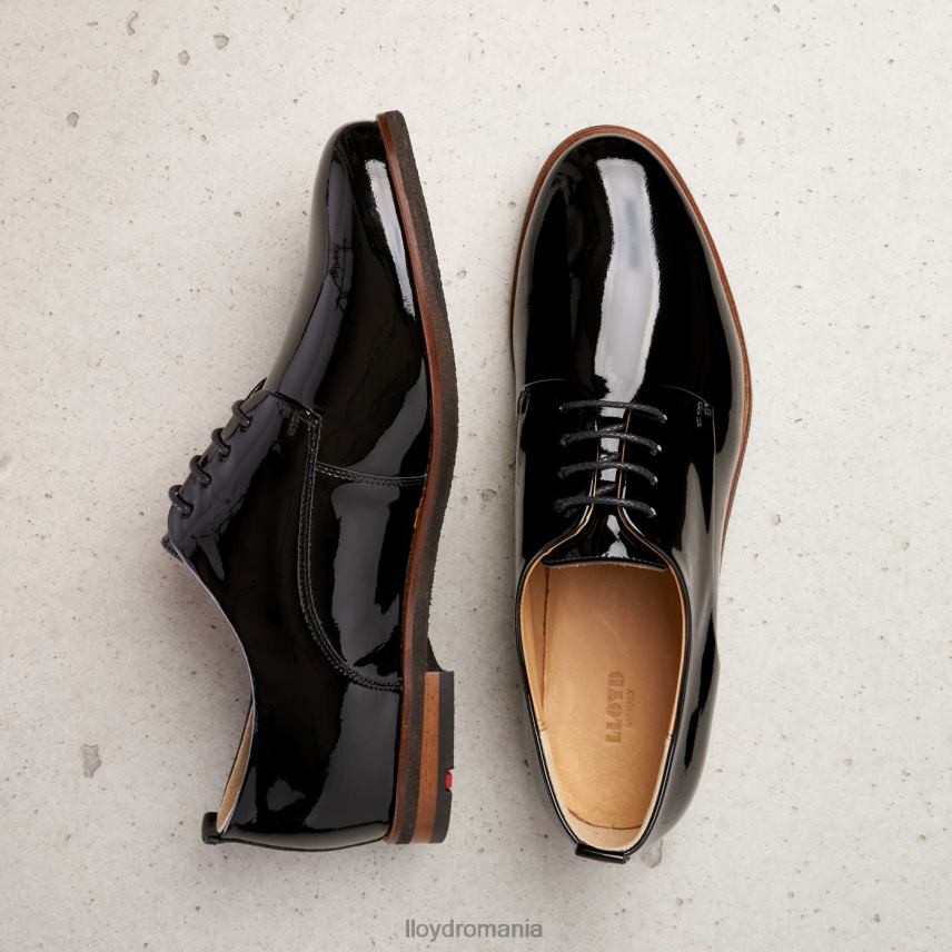 pantofi LLOYD jumătăți de pantofi cu șireturi negru femei 682601047