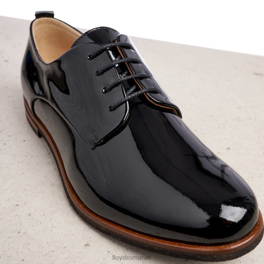 pantofi LLOYD jumătăți de pantofi cu șireturi negru femei 682601047