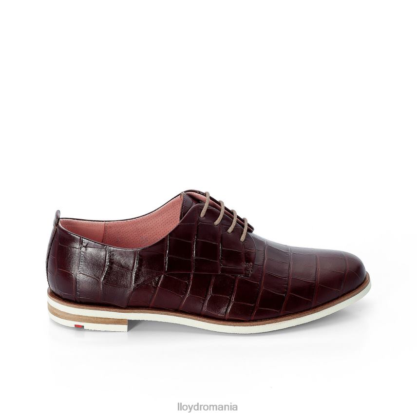 pantofi LLOYD jumătăți de pantofi din dantelă din piele maro femei 682601091