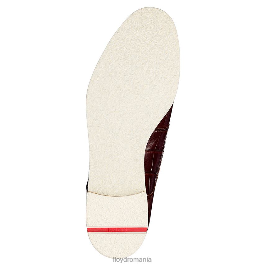 pantofi LLOYD jumătăți de pantofi din dantelă din piele maro femei 682601091