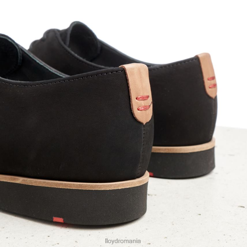 pantofi LLOYD jumătăți de pantofi din dantelă din piele negru femei 682601071