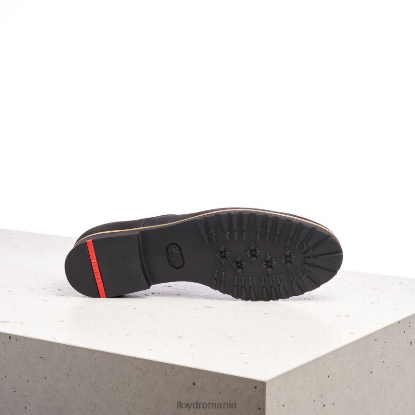 pantofi LLOYD jumătăți de pantofi din dantelă din piele negru femei 682601071