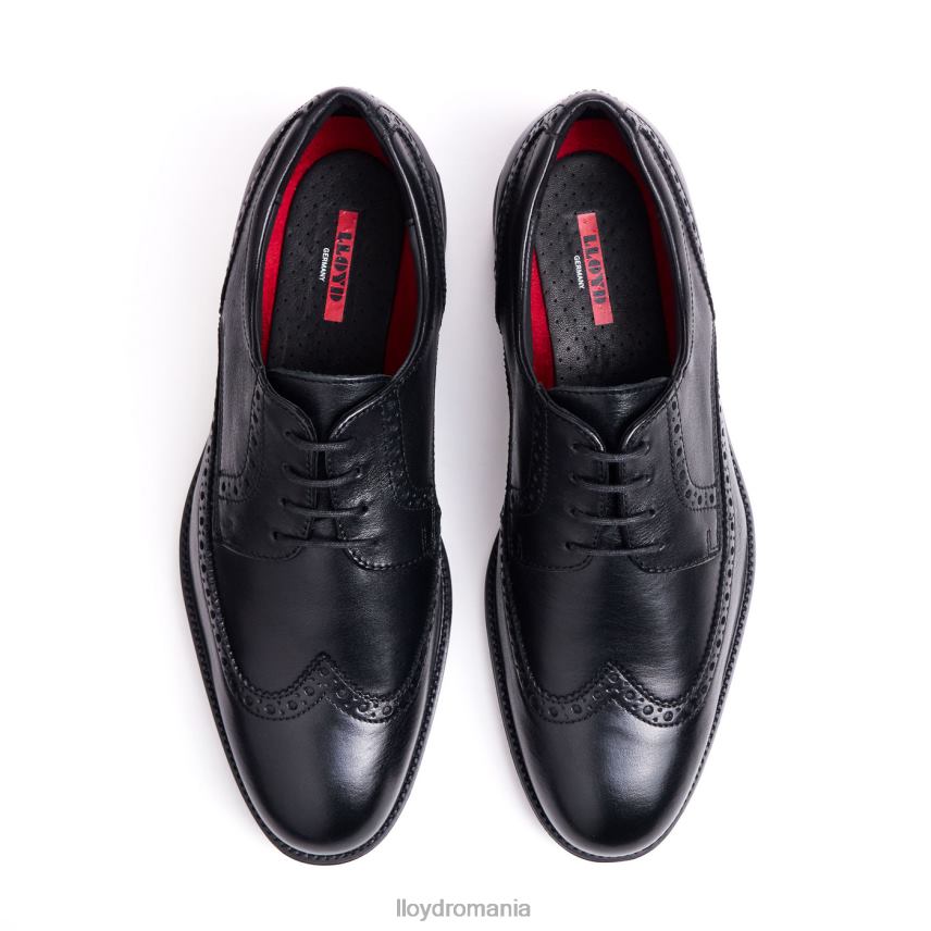 pantofi LLOYD kaleb (xtrawide) negru bărbați 68260140