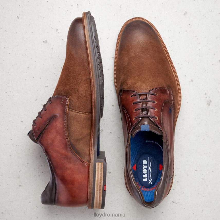 pantofi LLOYD kaunas (xtrawide) maro bărbați 68260228