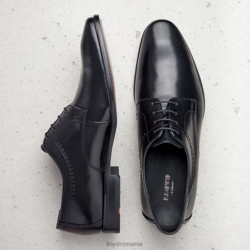 pantofi LLOYD ocas negru bărbați 68260198