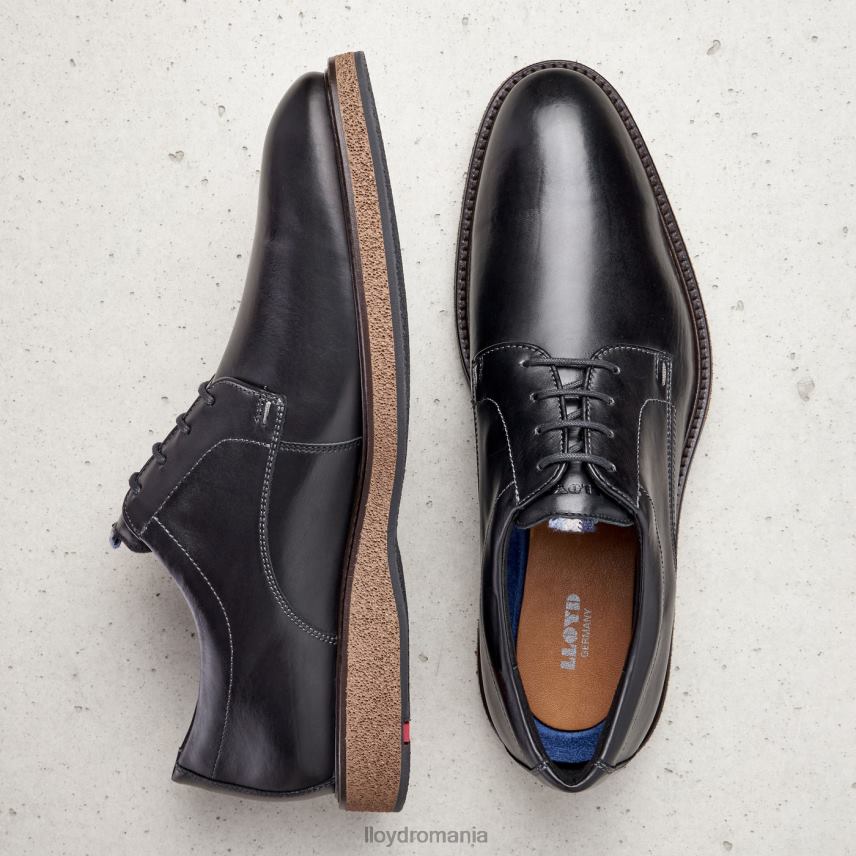 pantofi LLOYD olton negru bărbați 68260245