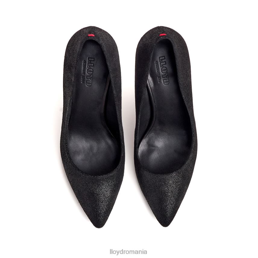 pantofi LLOYD pantofi cu efect piele negru femei 682601015