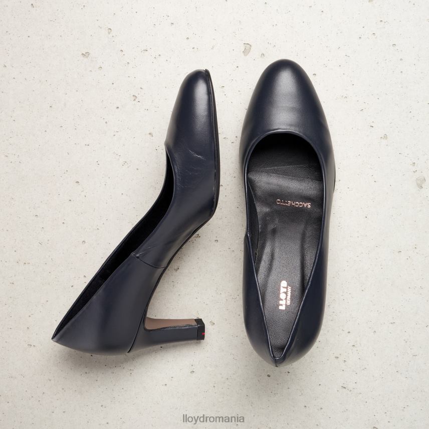 pantofi LLOYD pantofi din piele aspra albastru femei 682601062