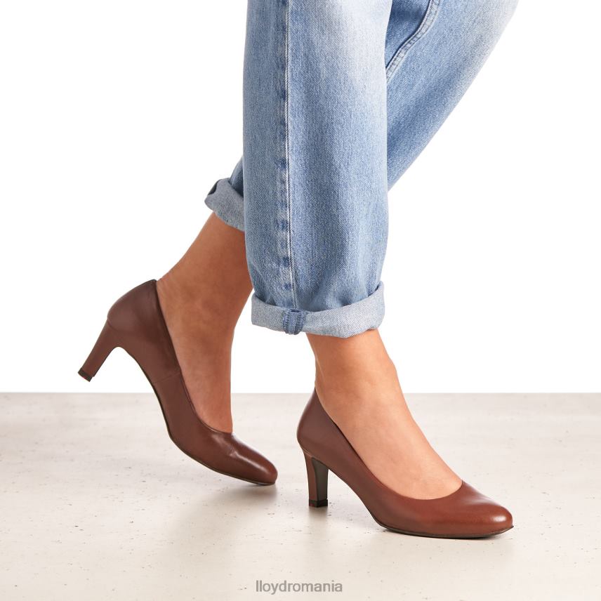 pantofi LLOYD pantofi din piele netedă maro femei 682601050