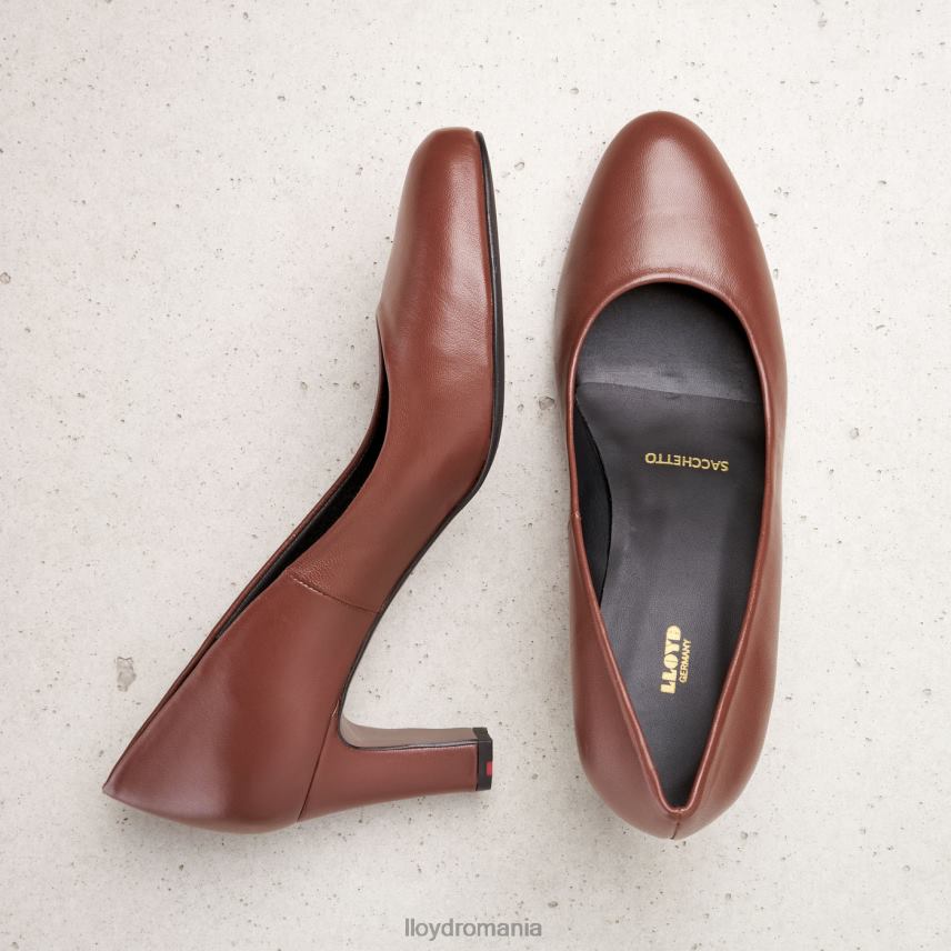 pantofi LLOYD pantofi din piele netedă maro femei 682601050