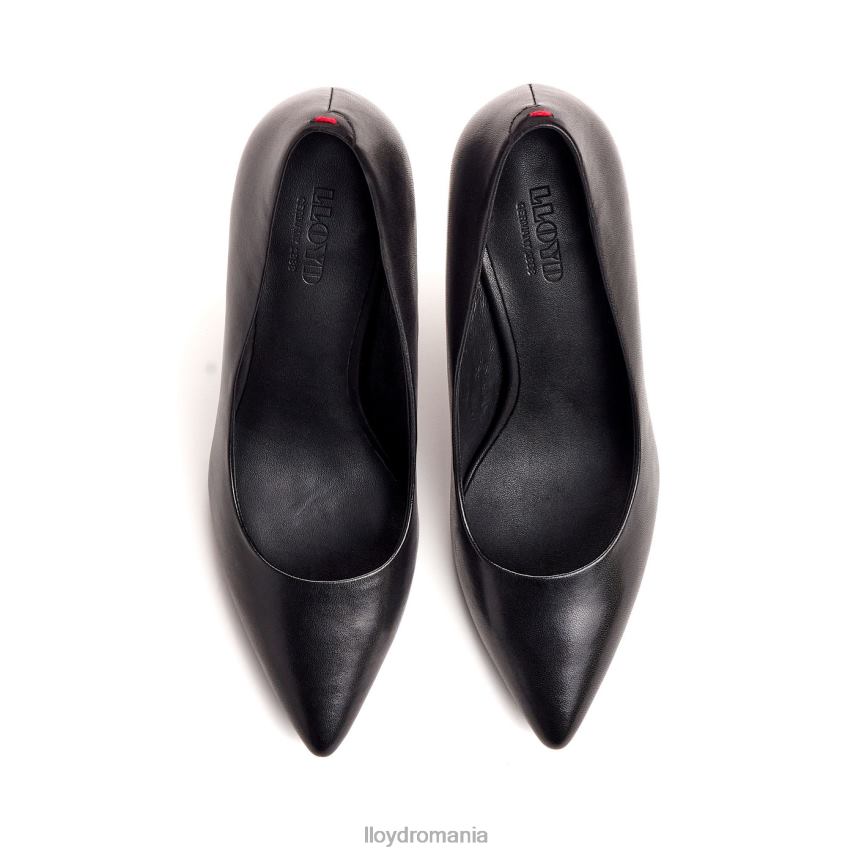 pantofi LLOYD pantofi din piele netedă negru femei 682601014