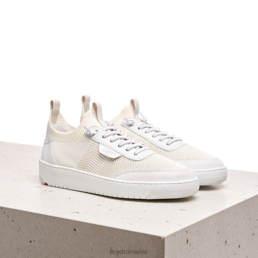 pantofi LLOYD pantofi sport din piele netedă alb femei 68260806