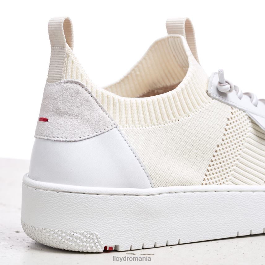 pantofi LLOYD pantofi sport din piele netedă alb femei 68260806