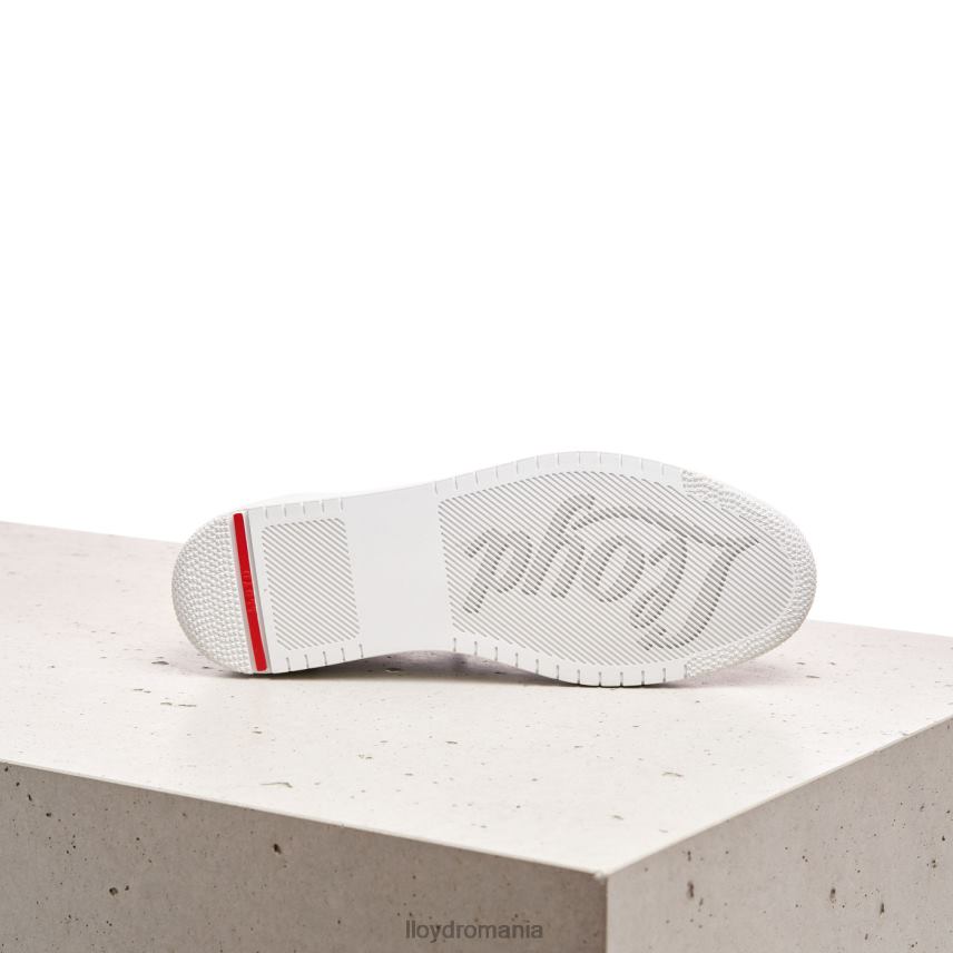 pantofi LLOYD pantofi sport din piele netedă alb femei 68260806