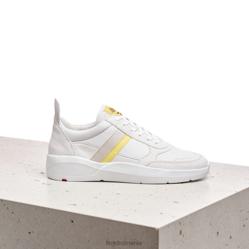 pantofi LLOYD pantofi sport din piele netedă alb femei 68260808