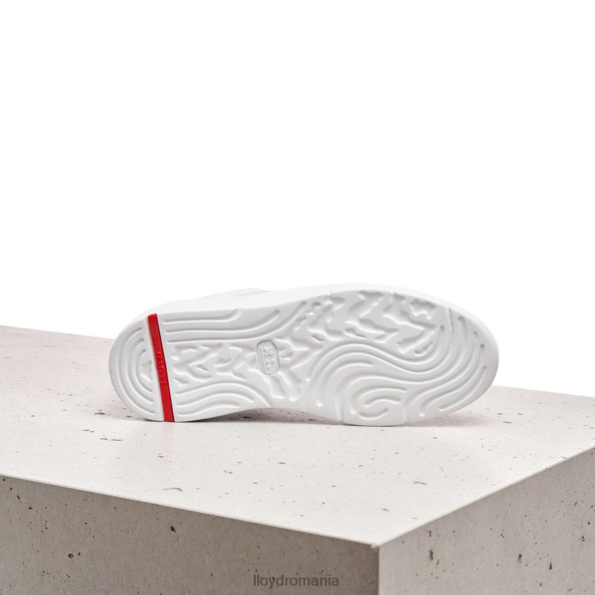 pantofi LLOYD pantofi sport din piele netedă alb femei 68260808