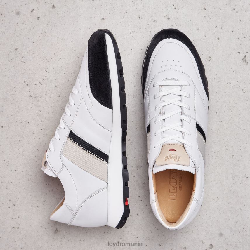 pantofi LLOYD pantofi sport din piele netedă alb femei 68260828