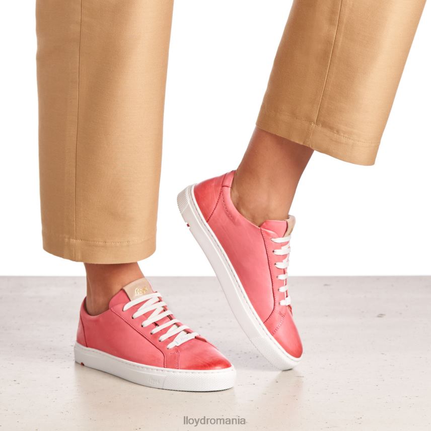 pantofi LLOYD pantofi sport din piele netedă roz femei 68260842