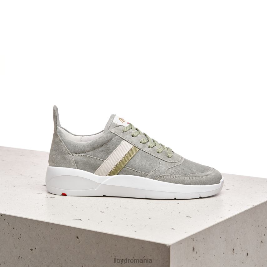 pantofi LLOYD pantofi sport din piele netedă verde femei 68260809