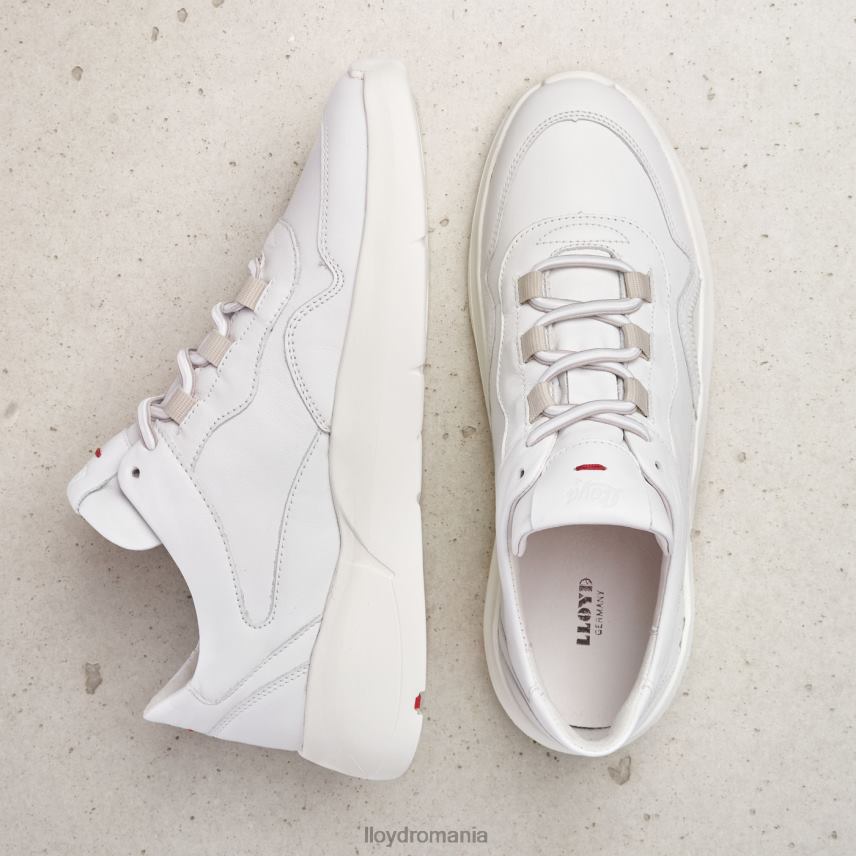 pantofi LLOYD pantofi sport jos din piele alb femei 68260829