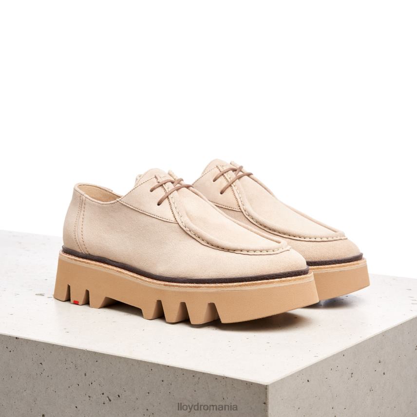 pantofi LLOYD papuc cu siret bej femei 682601060