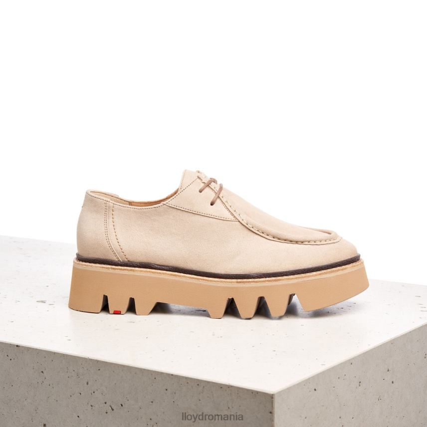 pantofi LLOYD papuc cu siret bej femei 682601060