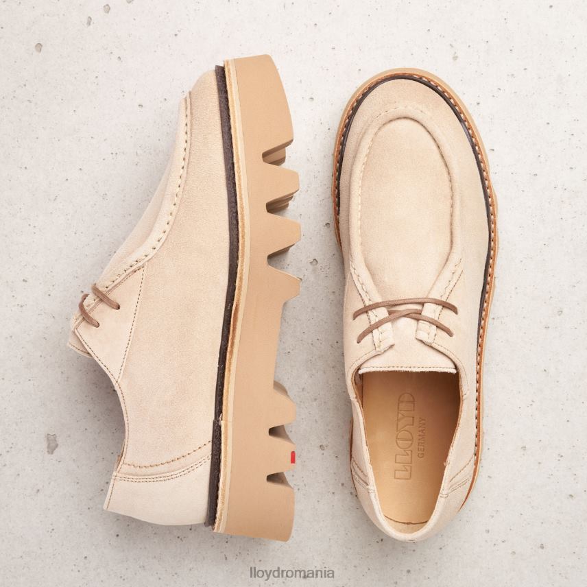 pantofi LLOYD papuc cu siret bej femei 682601060