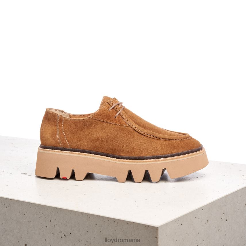 pantofi LLOYD papuc cu siret maro femei 682601038