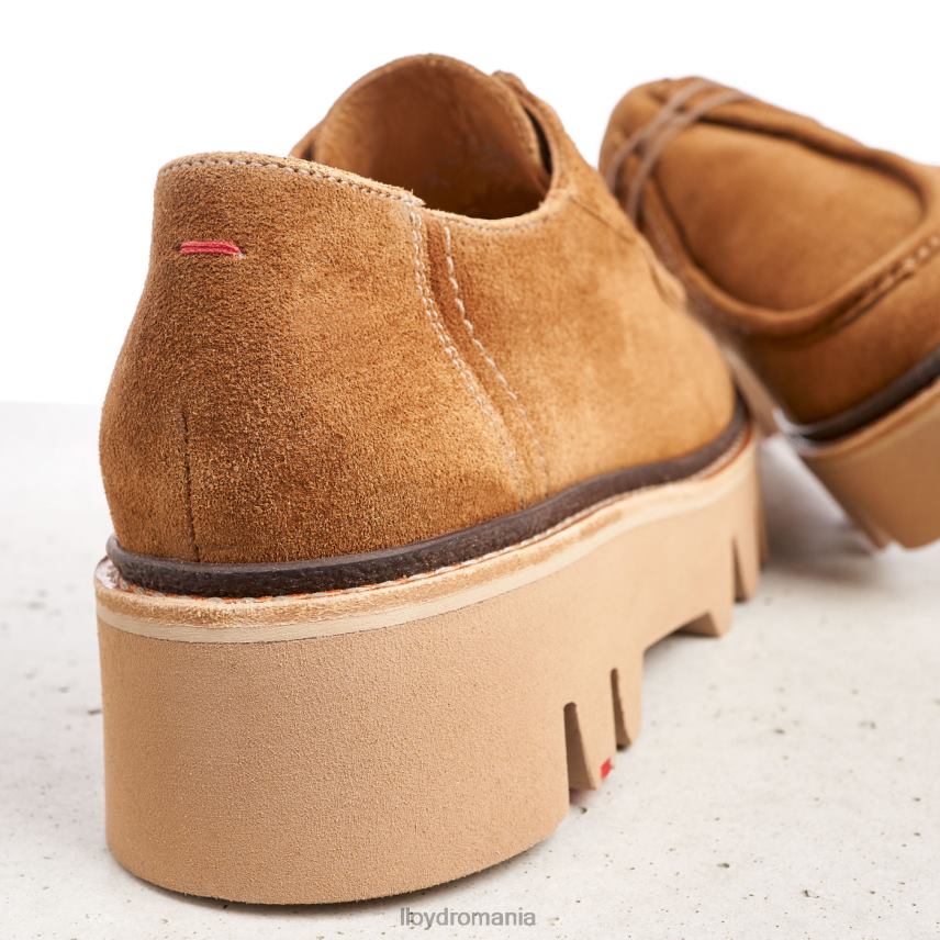 pantofi LLOYD papuc cu siret maro femei 682601038