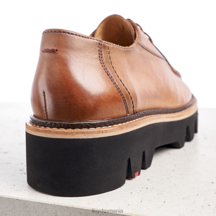 pantofi LLOYD papuc cu siret maro femei 682601358