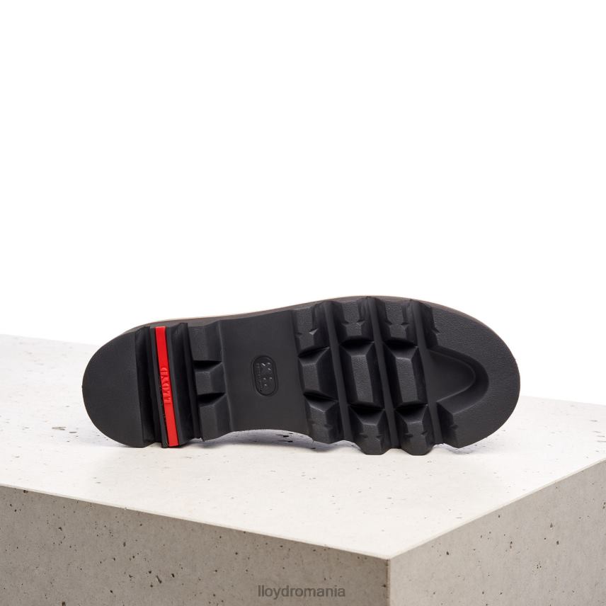 pantofi LLOYD papuc cu siret maro femei 682601358