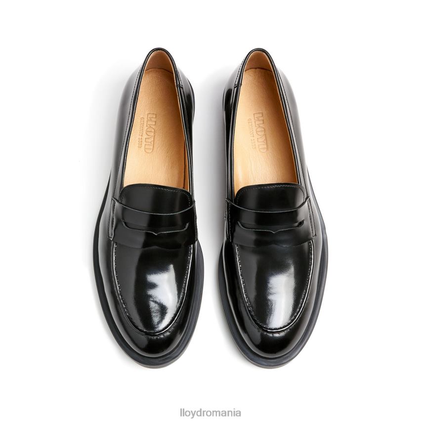 pantofi LLOYD papuc de alunecare negru femei 682601024