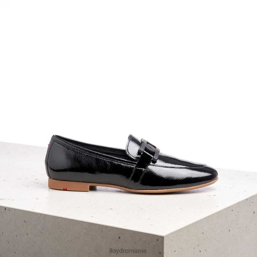pantofi LLOYD papuc de alunecare negru femei 682601072