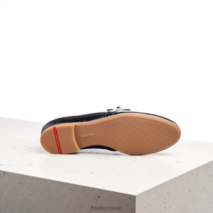 pantofi LLOYD papuc de alunecare negru femei 682601072