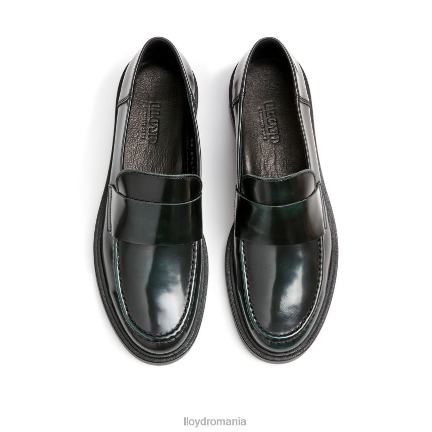 pantofi LLOYD papuc de alunecare verde femei 682601027