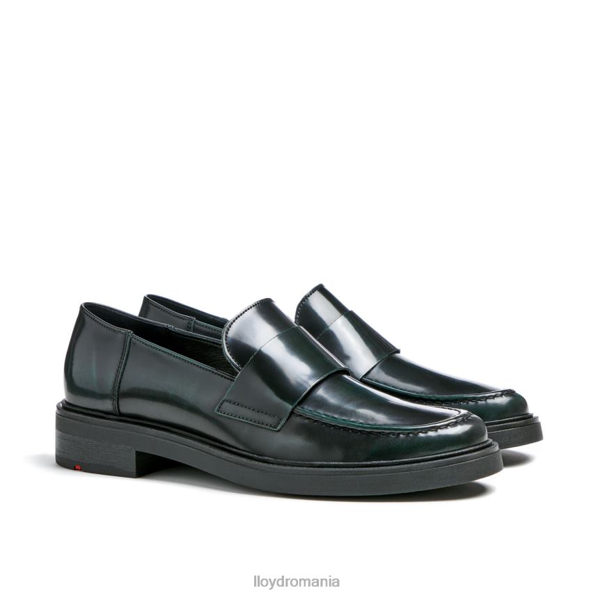 pantofi LLOYD papuc de alunecare verde femei 682601027