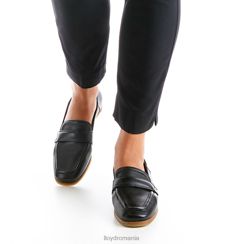 pantofi LLOYD papuc de balerina negru femei 682601127