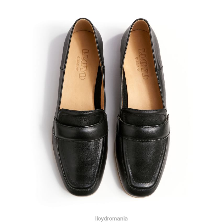 pantofi LLOYD papuc de balerina negru femei 682601127