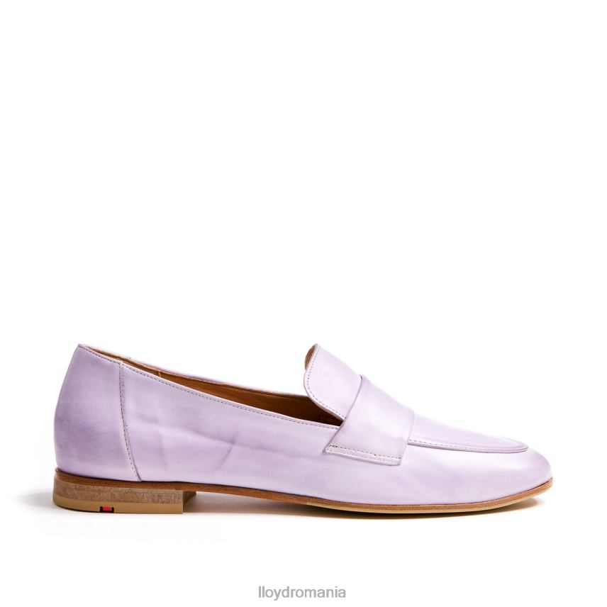 pantofi LLOYD papuc de piele Violet femei 682601128